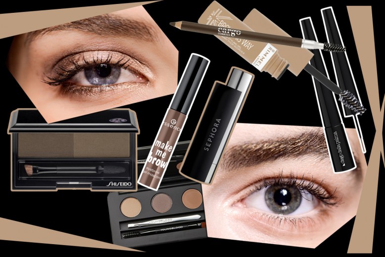 Make up sopracciglia: i nuovi gel, matite e palette