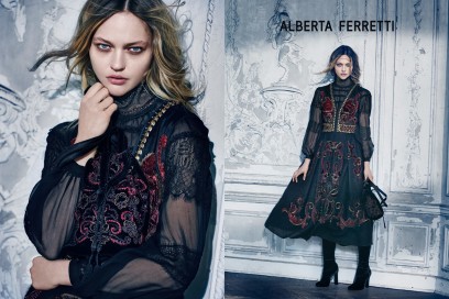 Le campagne per l’Autunno-Inverno 2015: Alberta Ferretti