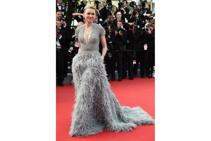 look sparkling: naomi watts in elie saab couture