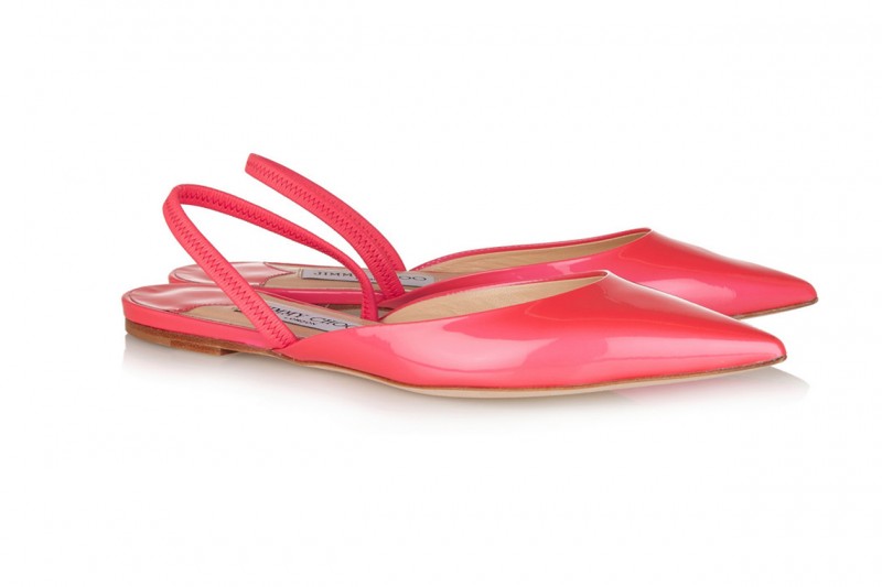 Sandali rosa fragola: Jimmy Choo