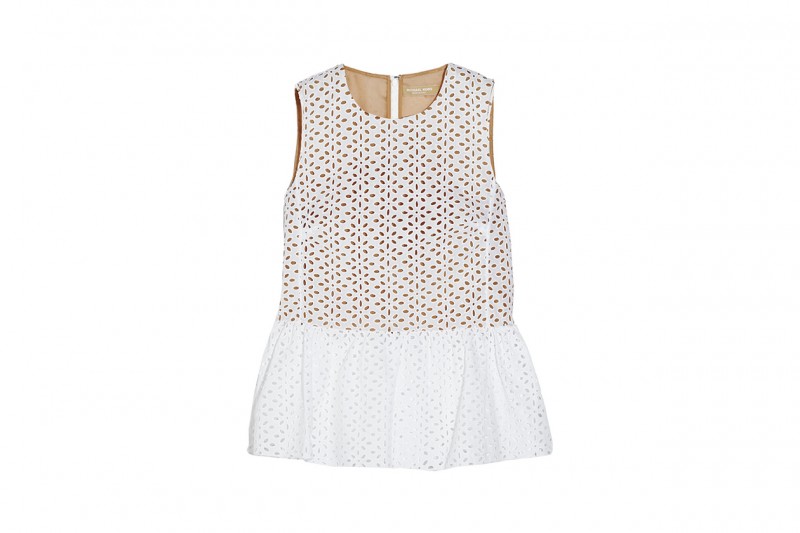Top in pizzo sangallo: Michael Kors
