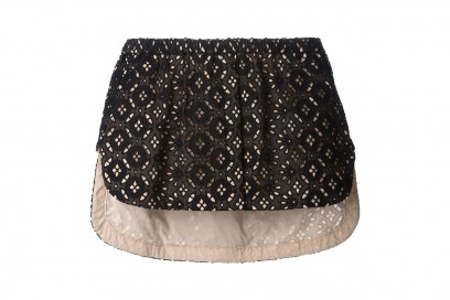 Gonna di taglio corto in pizzo sangallo: N°21