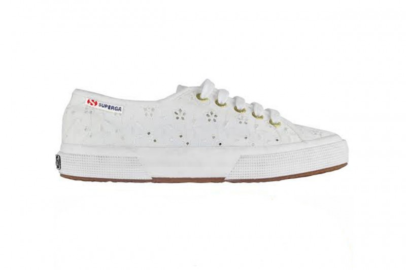 Sneaker in cotone sangallo: Superga