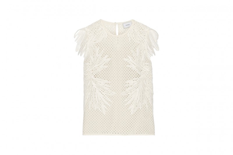 Top in pizzo sangallo: Erdem