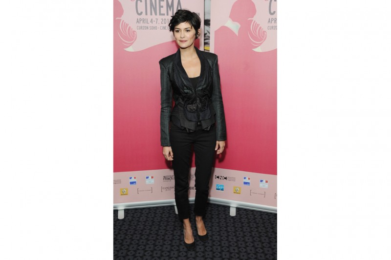 stile tomboy: Audrey Tautou