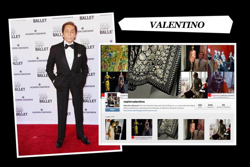 valentino instagram