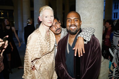 A16a Tilda Swinton & Haider Ackermann & Kanye West