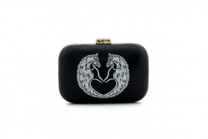 BORSA CLUTCH: AEVHA LONDON