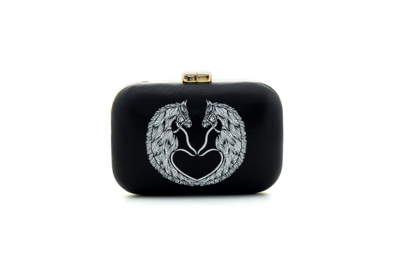 BORSA CLUTCH: AEVHA LONDON