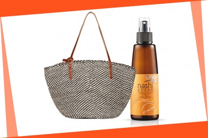 Beauty bag da spiaggia: Nashi Argan