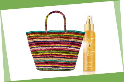 Beauty bag da spiaggia: Vichy