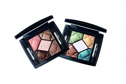 PALETTE DI OMBRETTI ESTATE 2015: Dior 5 Couleurs 746 Ambre Nuit e 556 Contraste Horizon