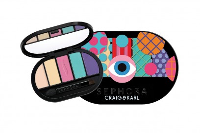 PALETTE DI OMBRETTI ESTATE 2015: Sephora Craig & Karl Colorful 5 Eyeshadow Palette Pastel to Pop