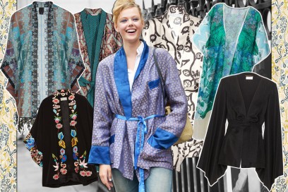 Per l’estate 2015 la vestaglia kimono è tendenza