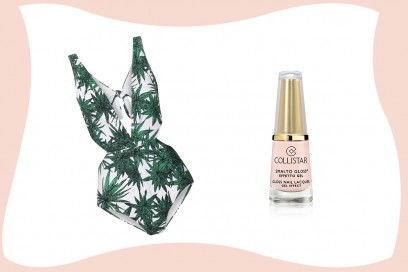 SWIMSUIT & MATCHY NAILS: Mara Hoffman + Collistar