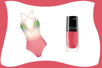 SWIMSUIT & MATCHY NAILS: Missoni + Artdeco