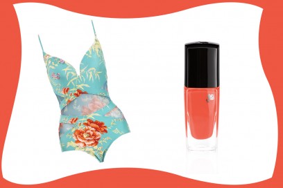 SWIMSUIT & MATCHY NAILS: Zimmermann + Lancôme