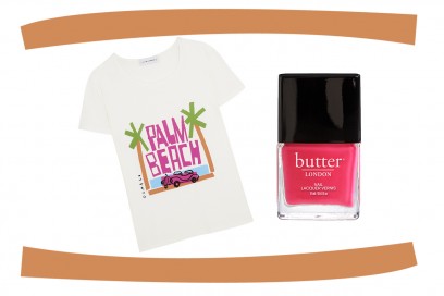 Smalti e T-Shirt abbinati: Butter London