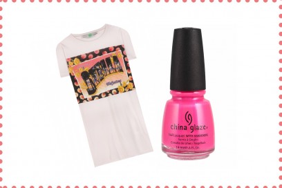 Smalti e T-Shirt abbinati: China Glaze