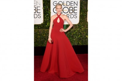 TAYLOR SCHILLING LOOK: IN RALPH LAUREN AI GOLDEN GLOBE