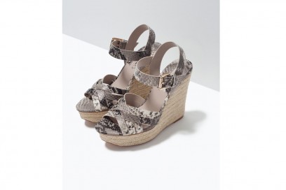 TENDENZA ANIMALIER: SANDALI ZARA