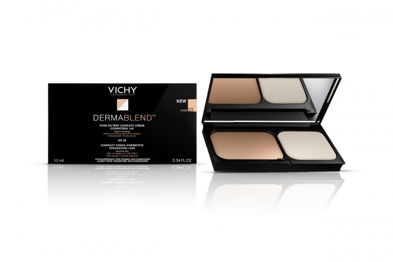 Trucco festa in piscina: Vichy Dermablend Fondotinta in crema compatto