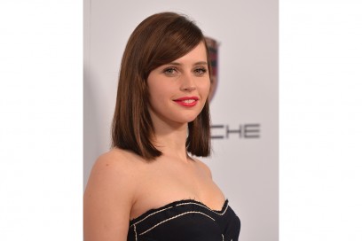 Felicity Jones trucco: effetto smokey