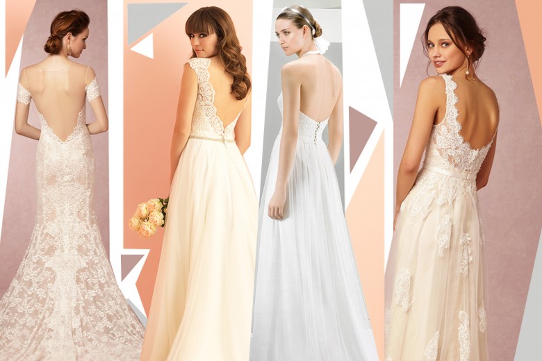 Abiti da sposa con schiena scoperta: i modelli più belli
