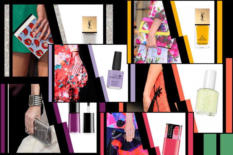 Smalti: come abbinarli alle clutch