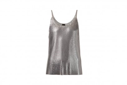Canotta metal: Paco Rabanne