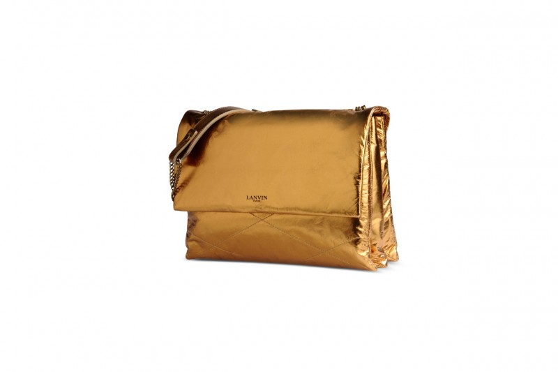 Borsa in matelassé metal: Lanvin