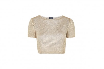 Top in rete metal: Topshop