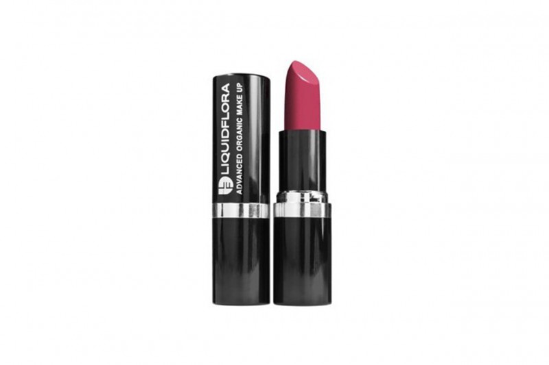 organic lipstick liquidflora rose divine
