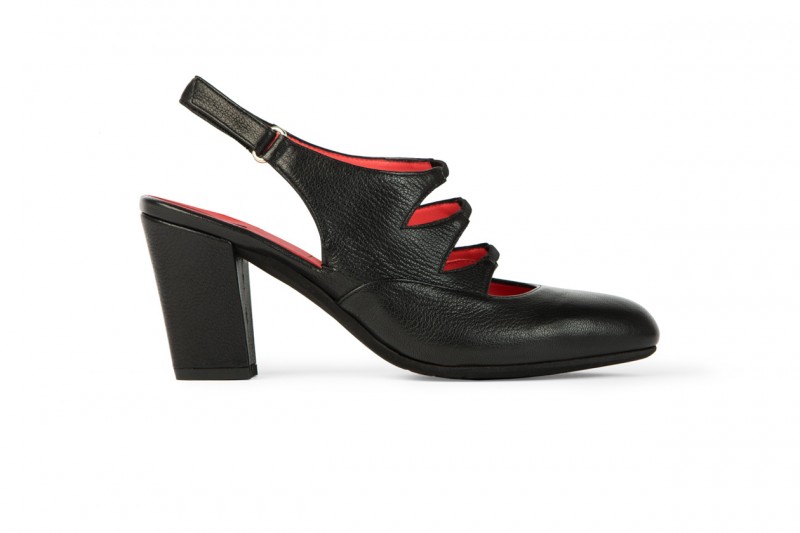 scarpe slingback: pas de rouge