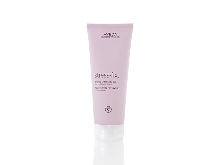 stress-fix creme cleansing oil aveda