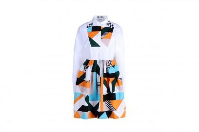 Tendenza patchwork: abito MSGM