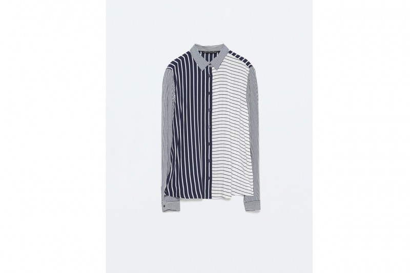 Tendenza patchwork: camicia Zara