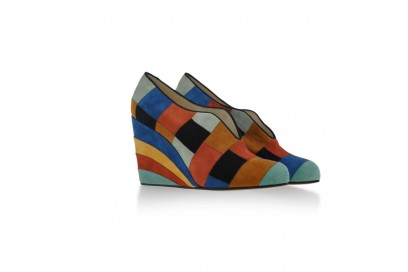 Tendenza patchwork: scarpe Ferragamo’s creations