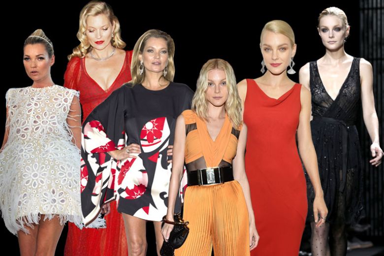 Kate Moss vs Jessica Stam: sfida di stile tra le due Top