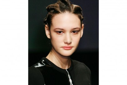 Bernard Chandran capelli raccolti