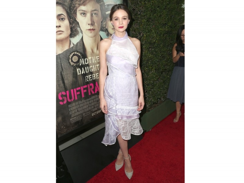 Carey Mulligan in Oscar de La Renta