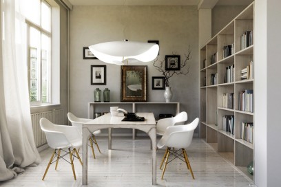 Esszimmer in Altbau – dining room in Loft apartment