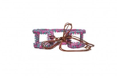 TURQUOISE-&-FUCHSIA-PVC-BELT