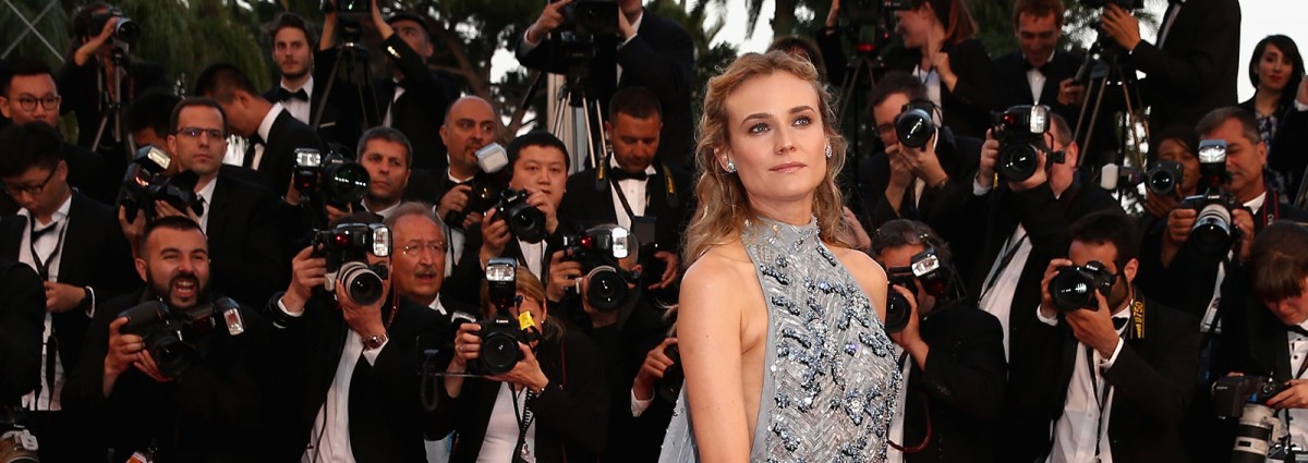 cover Diane Kruger beauty look wide