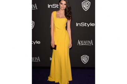 emily ratajkowski  abito giallo GettyImages