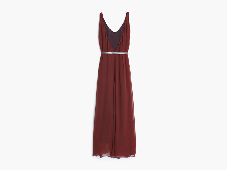 longdress burgundy mango