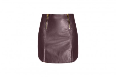 minigonna pelle pixie market