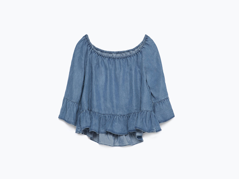 top denim zara