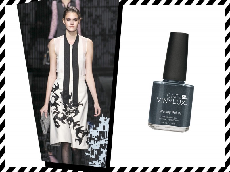 trucco-abiti-bianco-nero-Diane-Von-Furstenberg-CND