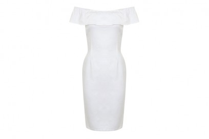 tubino bianco miss selfridge